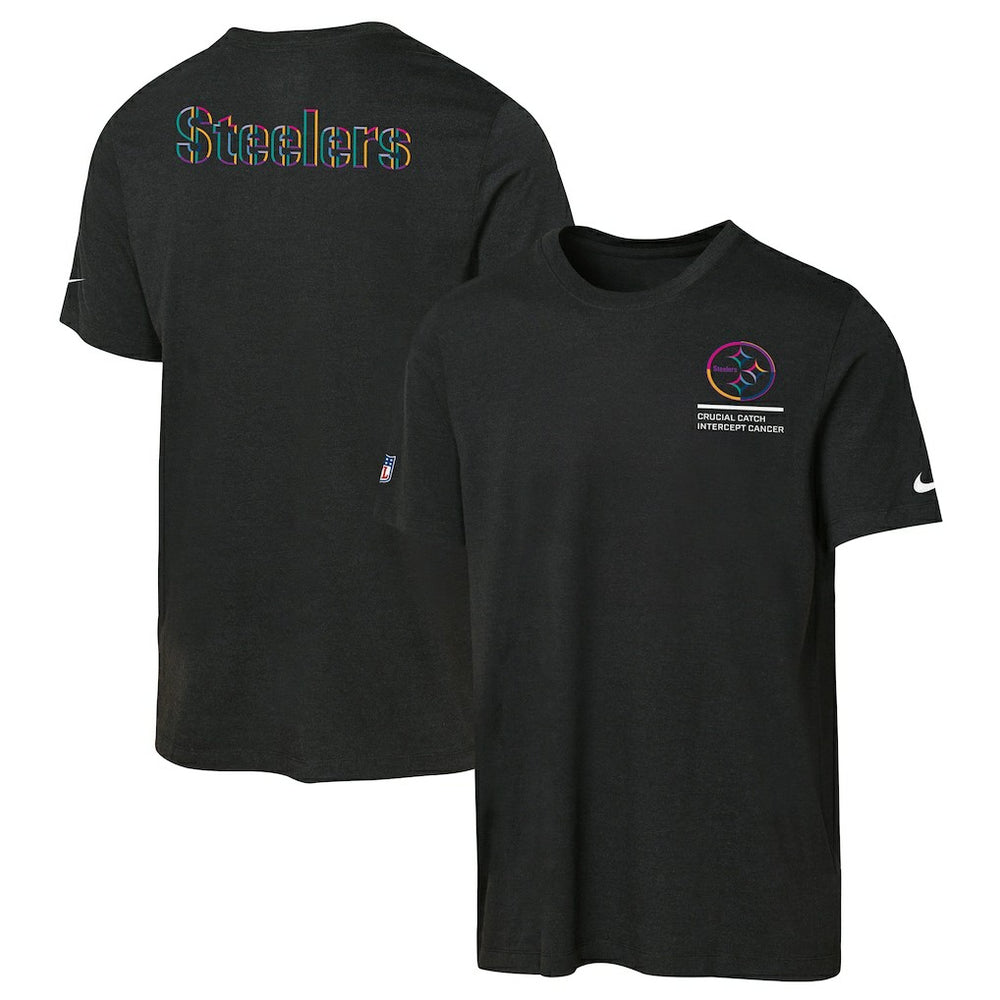 Youth 2025 NFL Crucial Catch Tri-Blend Dri-FIT T-Shirt - Pittsburgh Steelers