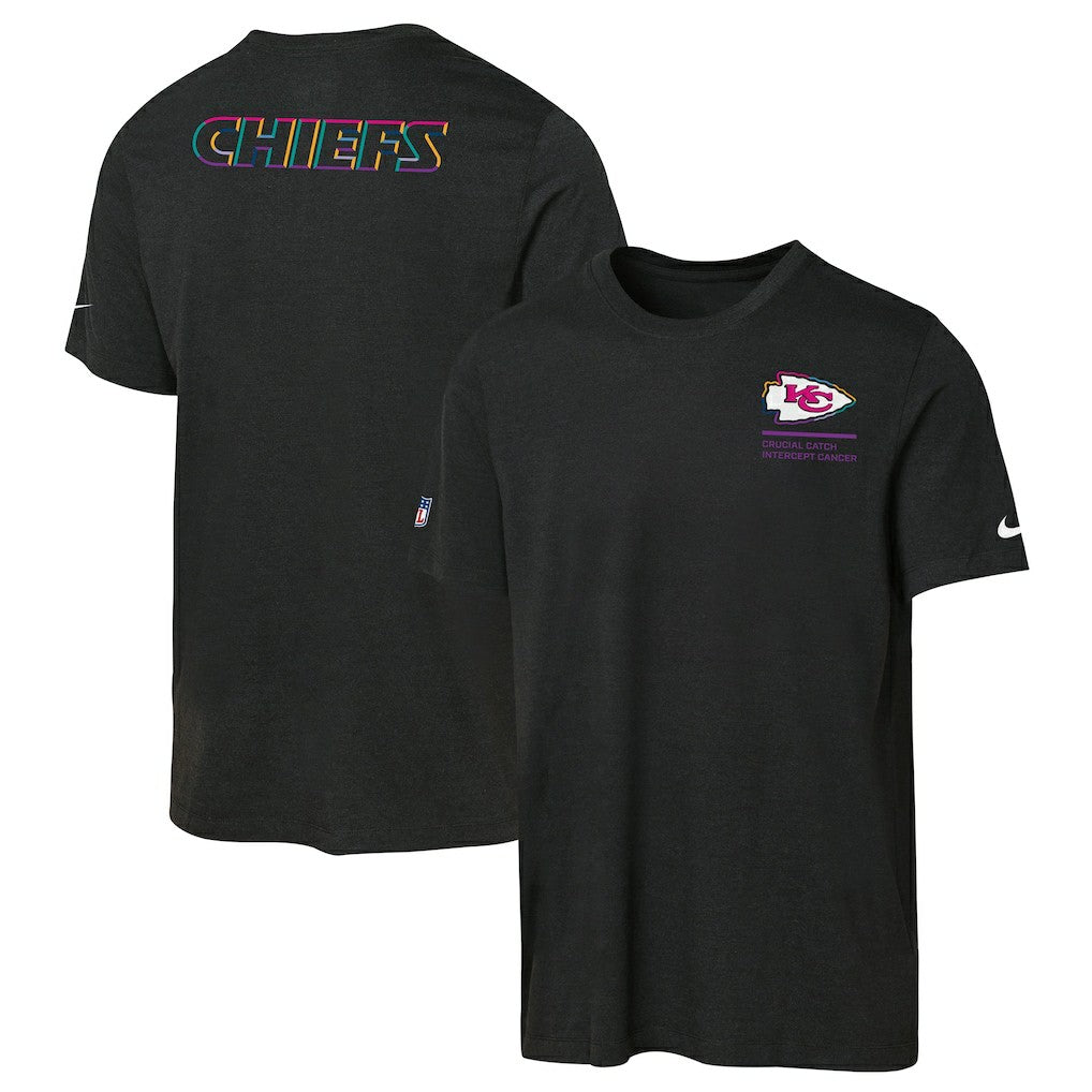 Youth 2025 NFL Crucial Catch Tri-Blend Dri-FIT T-Shirt - Kansas City Chiefs