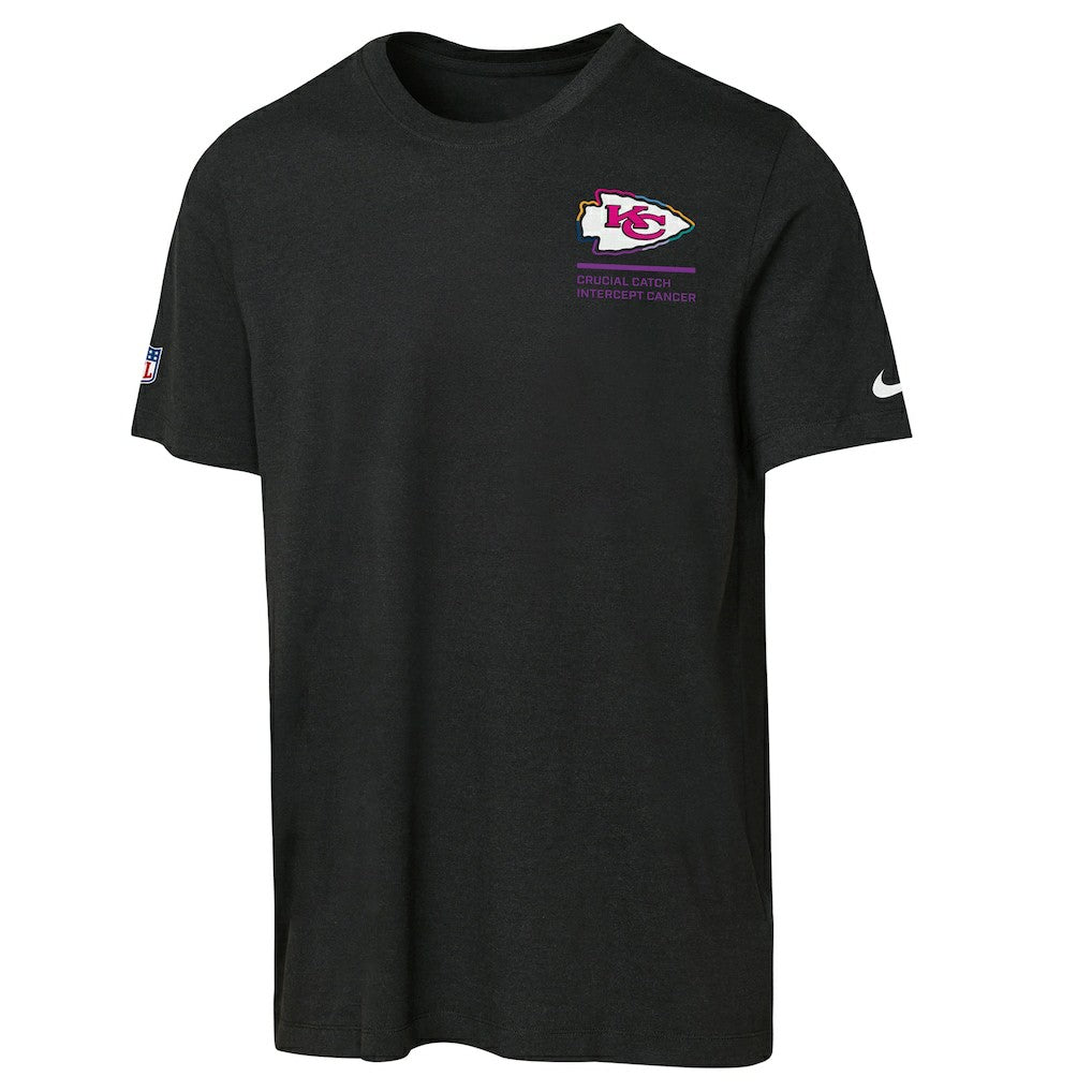 Youth 2025 NFL Crucial Catch Tri-Blend Dri-FIT T-Shirt - Kansas City Chiefs