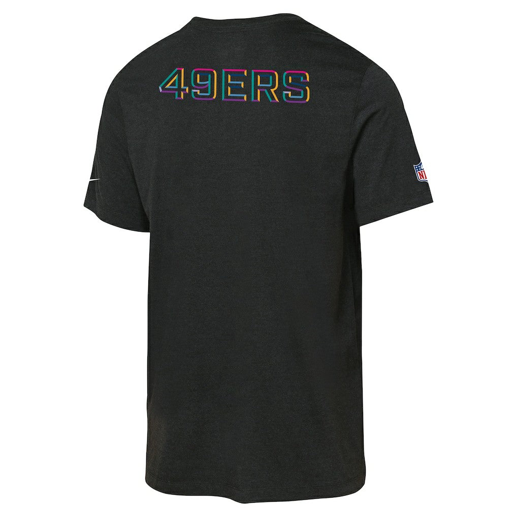 Youth 2025 NFL Crucial Catch Tri-Blend Dri-FIT T-Shirt - San Francisco 49ers