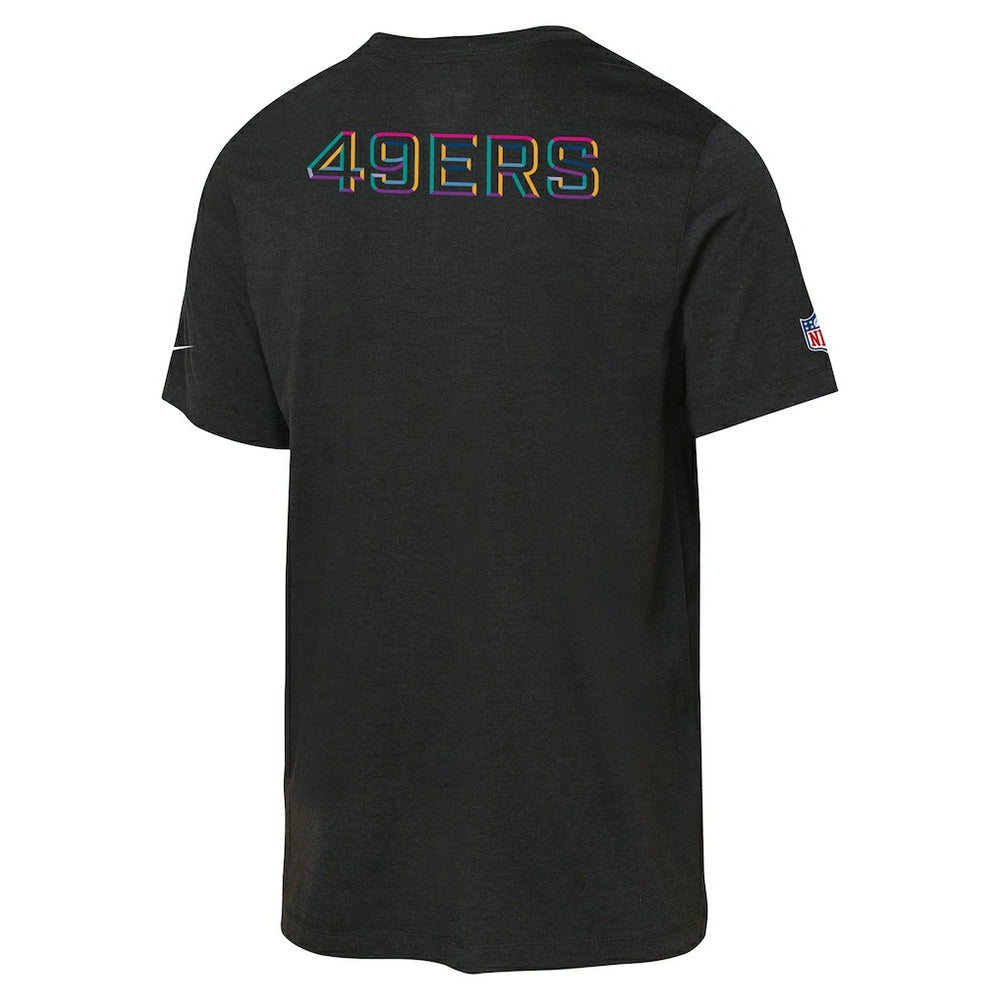 Youth 2025 NFL Crucial Catch Tri-Blend Dri-FIT T-Shirt - San Francisco 49ers