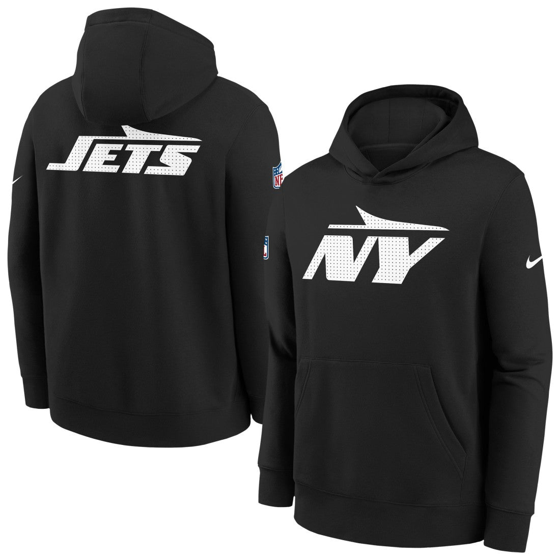 Youth Sideline Club Fleece Hoodie - New York Jets
