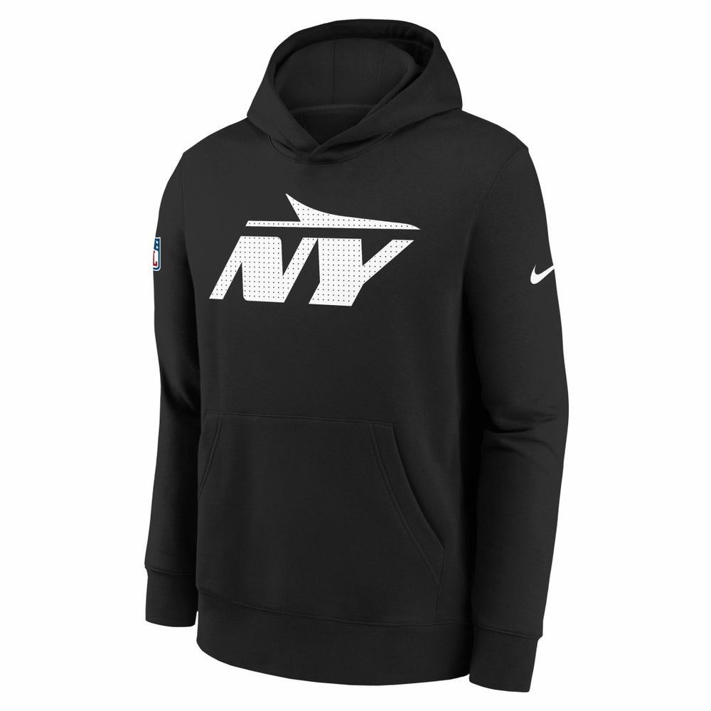 Youth Sideline Club Fleece Hoodie - New York Jets