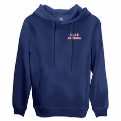 Club America 1863FC Wordmark Fleece Pullover Hoodie -  Navy