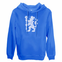 Chelsea 1863FC Lion Glyph Fleece Pullover Hoodie -  Blue