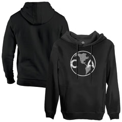 Club America 1863FC Retro Badge Pullover Hoodie -  Black