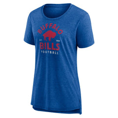 Women's Vintage Arch Tri-Blend T-Shirt - Buffalo Bills