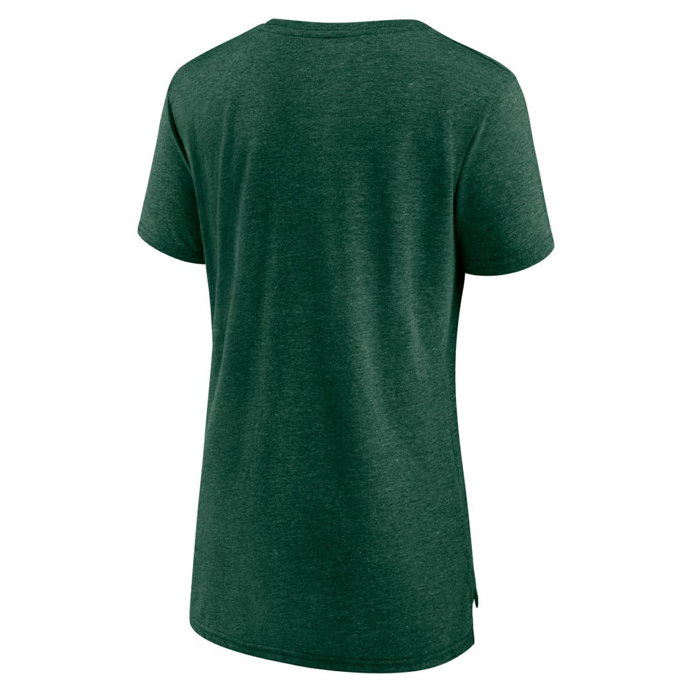 Women's Vintage Arch Tri-Blend T-Shirt - Green Bay Packers