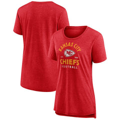 Women's Vintage Arch Tri-Blend T-Shirt - Kansas City Chiefs