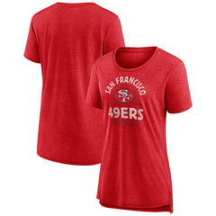 Women's Vintage Arch Tri-Blend T-Shirt - San Francisco 49ers