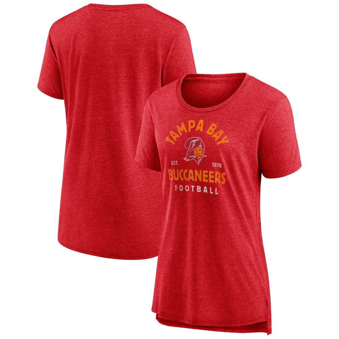Women's Vintage Arch Tri-Blend T-Shirt - Tampa Bay Buccaneers