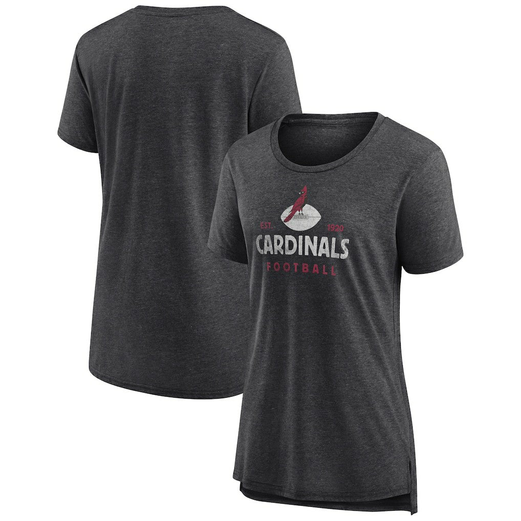 Women's Vintage Arch Tri-Blend T-Shirt - Arizona Cardinals
