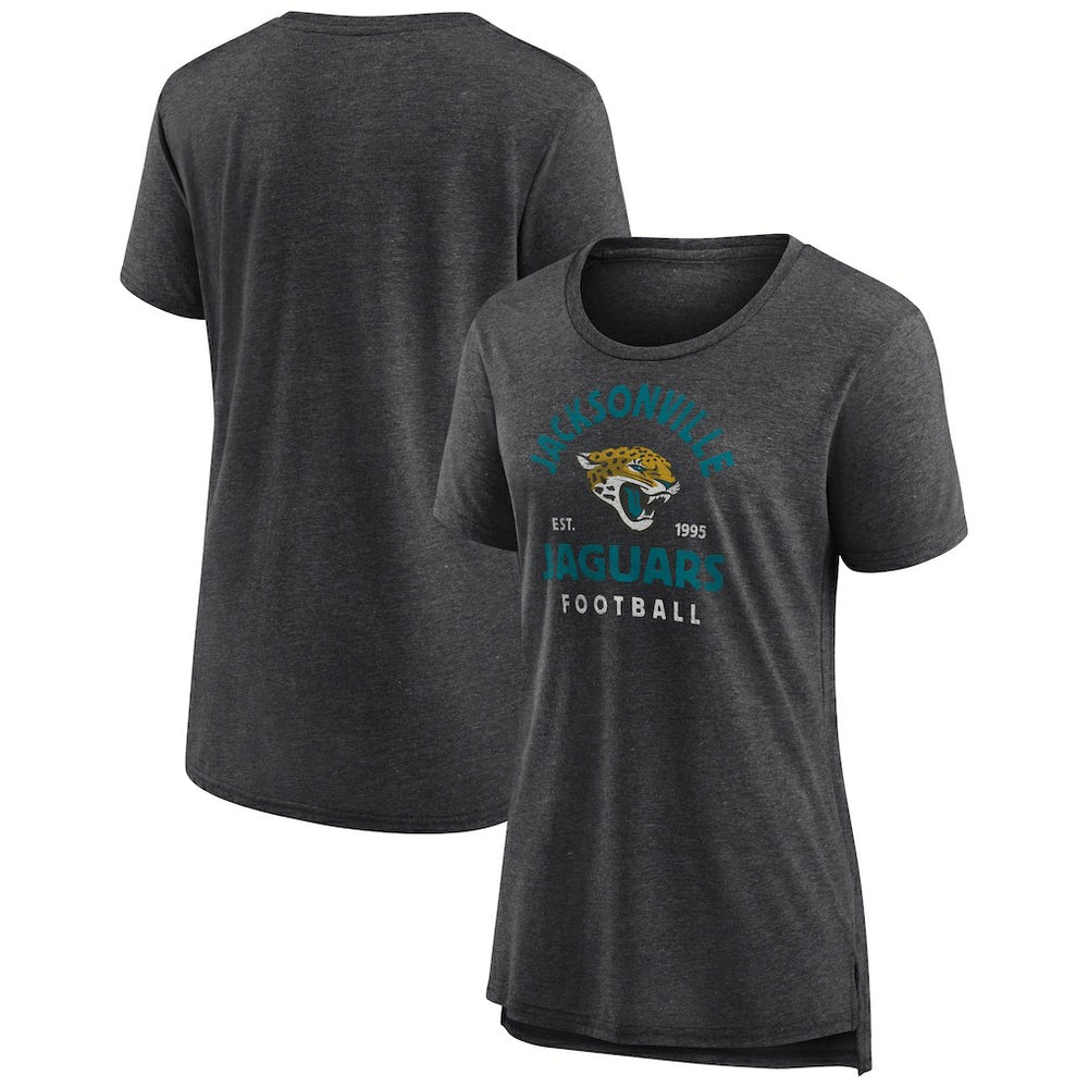 Women's Vintage Arch Tri-Blend T-Shirt - Jacksonville Jaguars