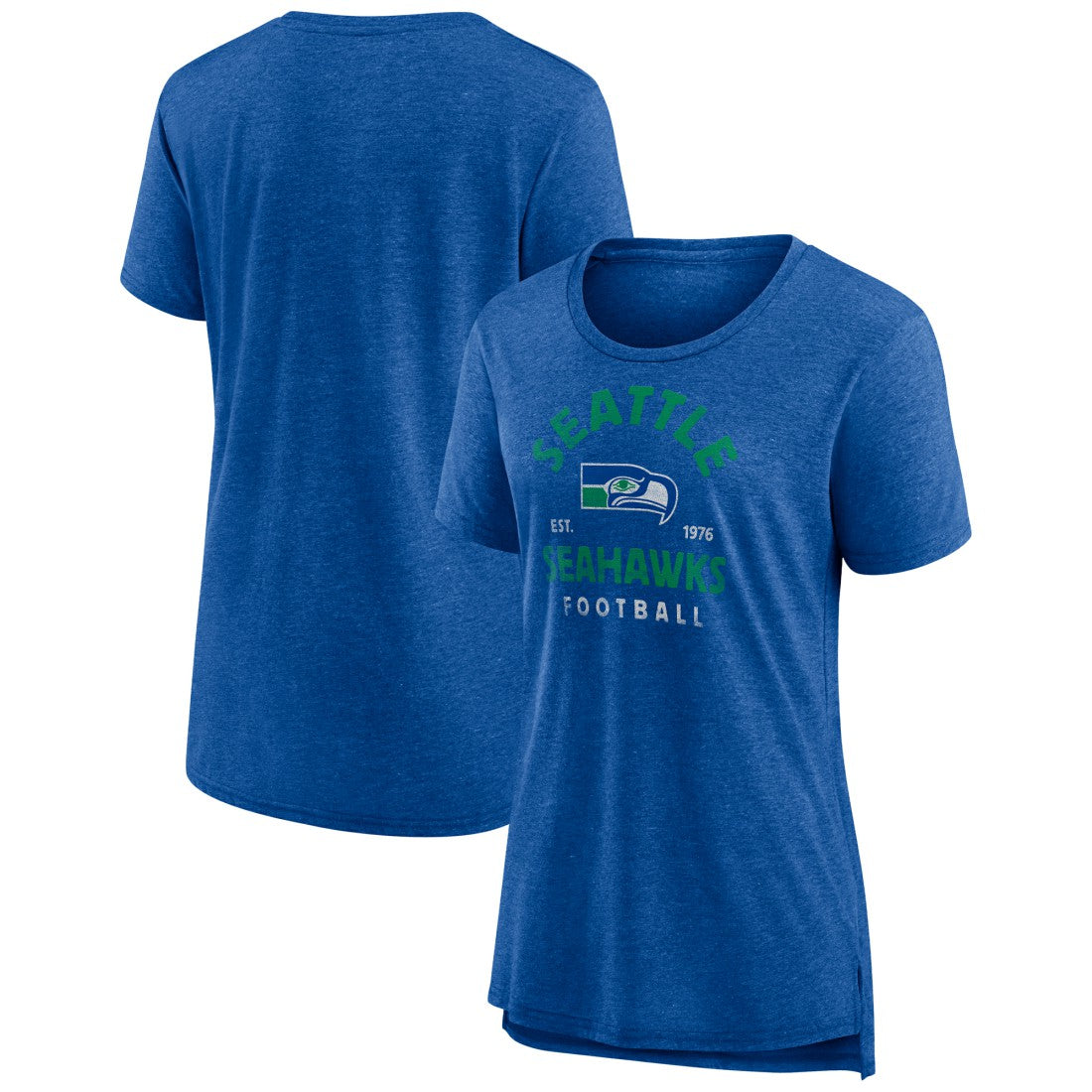Women's Vintage Arch Tri-Blend T-Shirt - Seattle Seahawks