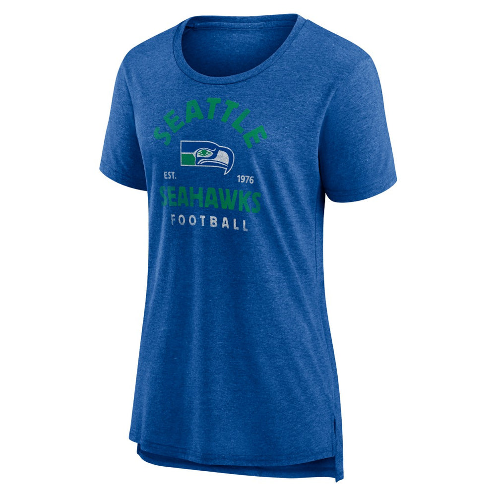 Women's Vintage Arch Tri-Blend T-Shirt - Seattle Seahawks