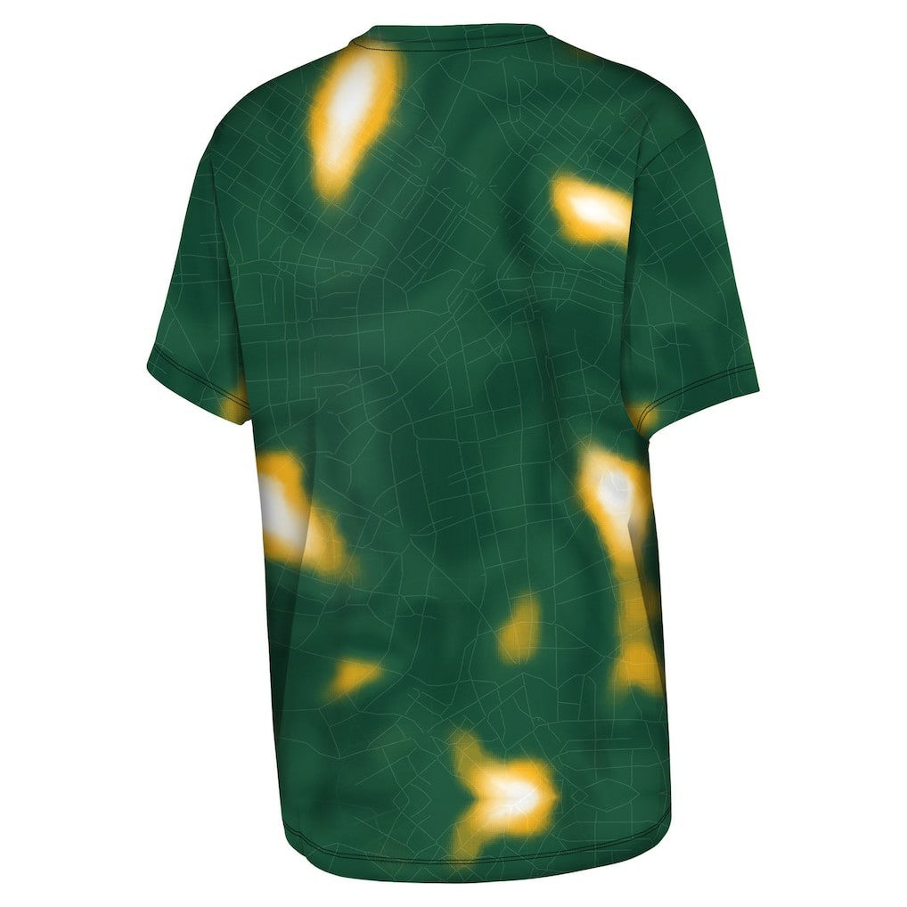 Outerstuff Youth End Zone Dri-Tek T-Shirt - Green Bay Packers