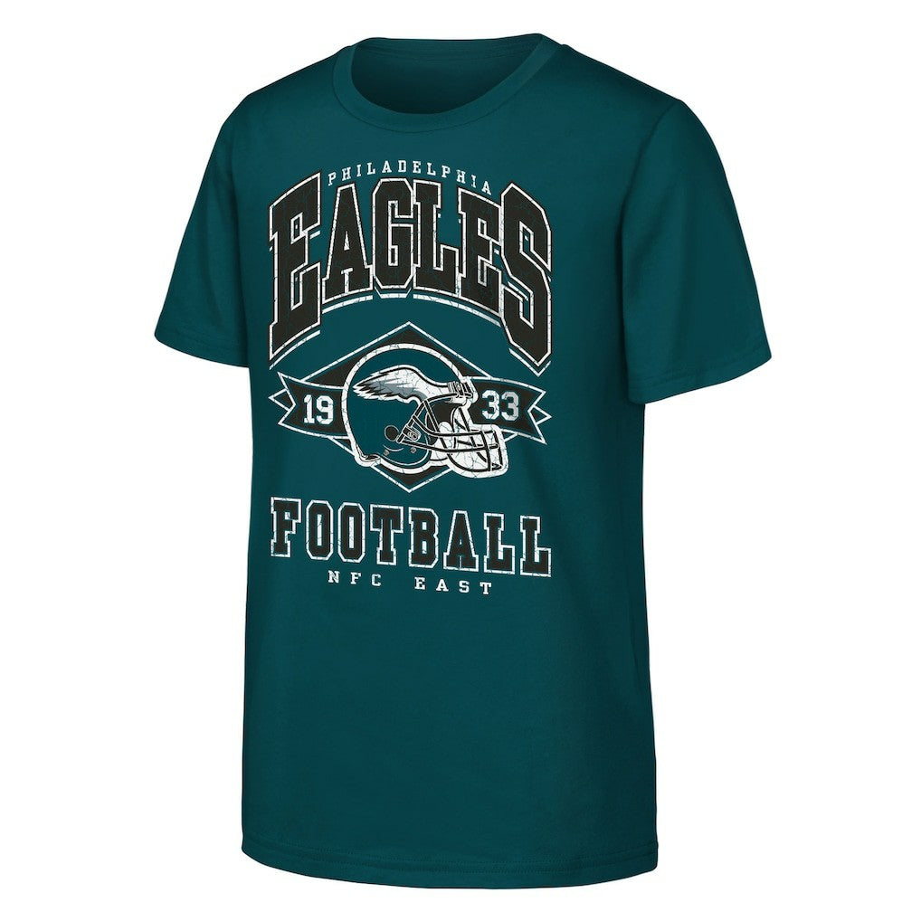 Outerstuff Youth Kick Off T-Shirt - Philadelphia Eagles