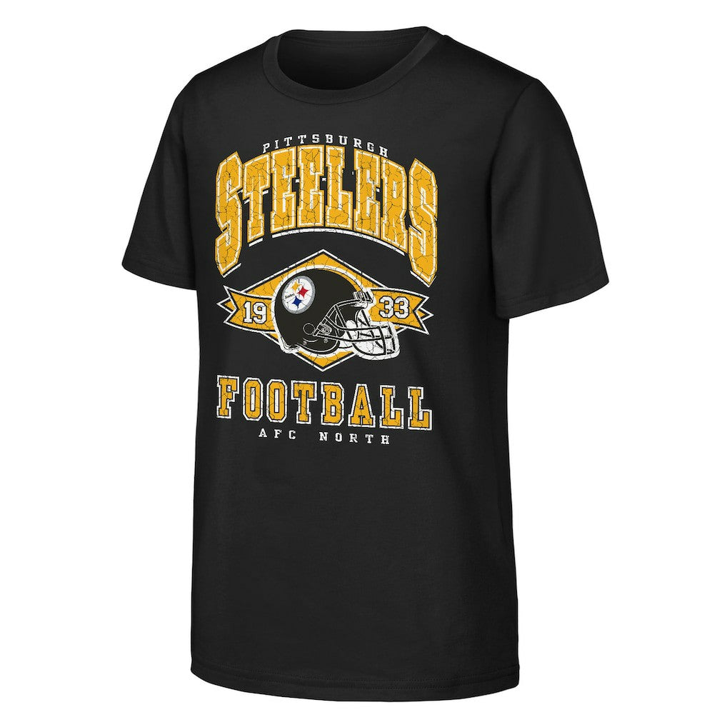 Outerstuff Youth Kick Off T-Shirt - Pittsburgh Steelers