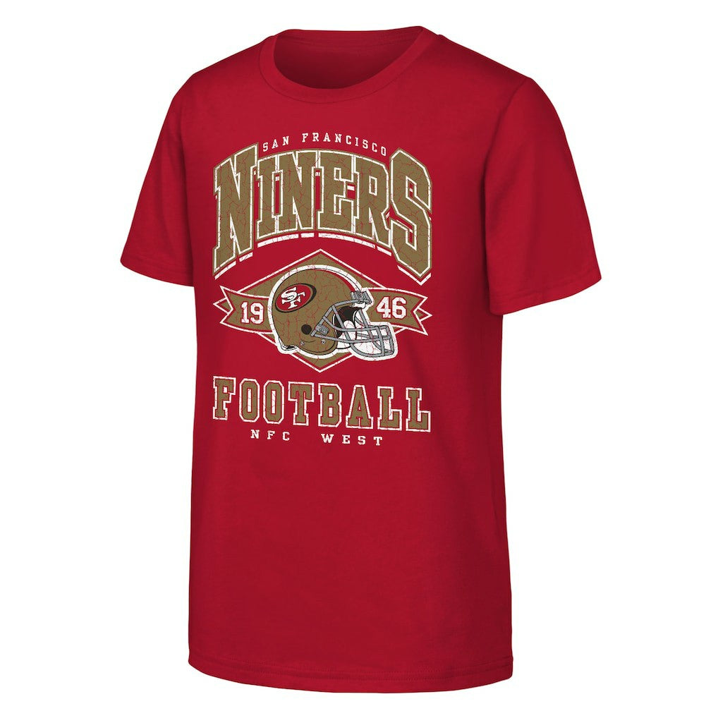 Outerstuff Youth Kick Off T-Shirt - San Francisco 49ers