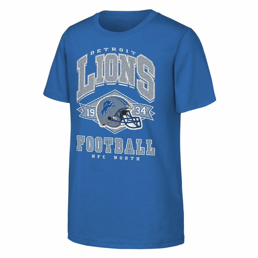 Outerstuff Youth Kick Off T-Shirt - Detroit Lions