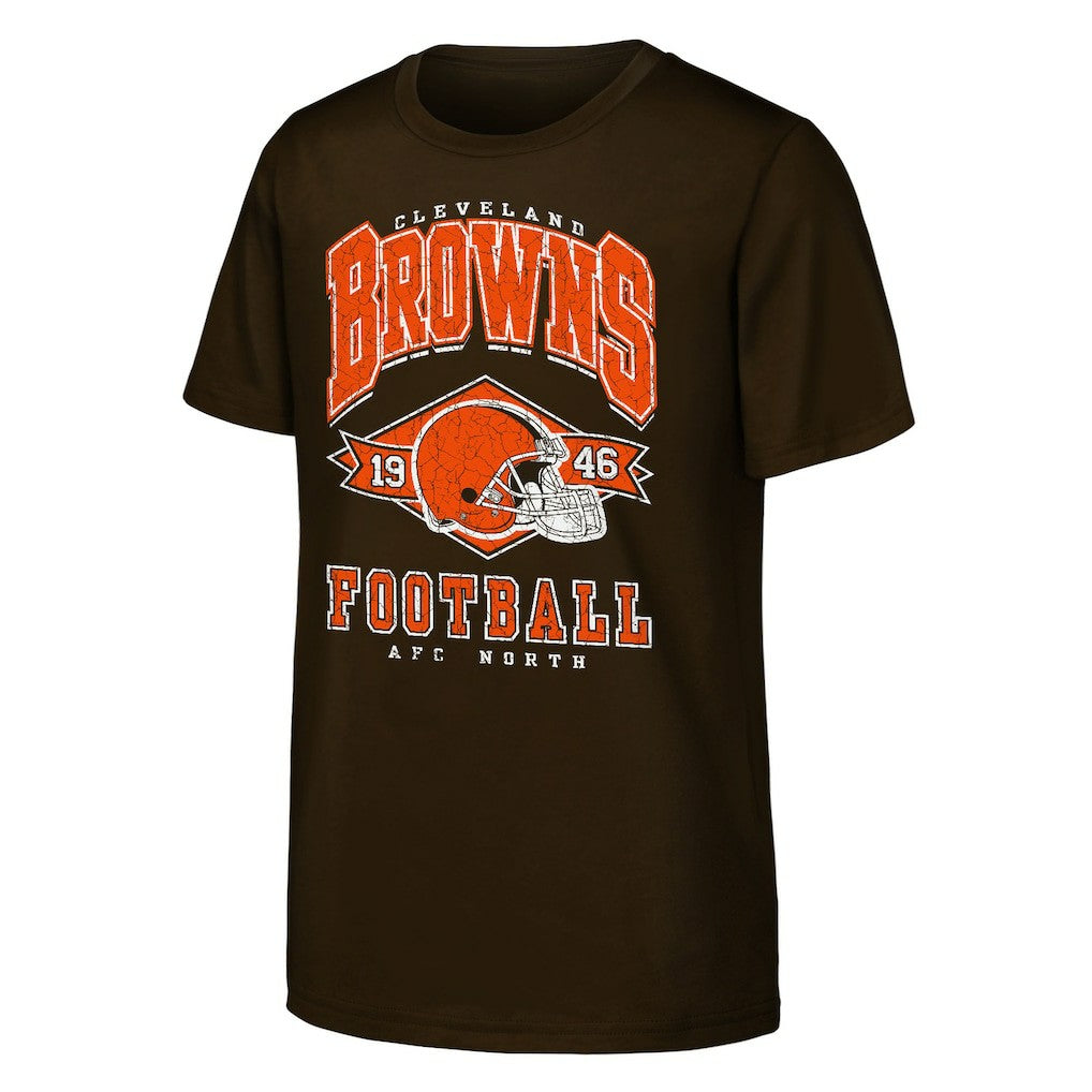 Outerstuff Youth Kick Off T-Shirt - Cleveland Browns