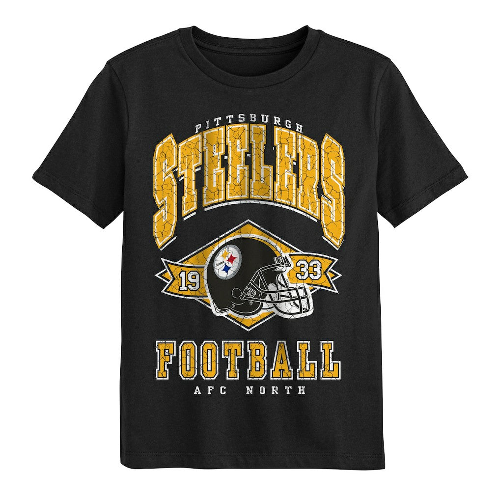 Outerstuff Preschool Kick Off T-Shirt - Pittsburgh Steelers
