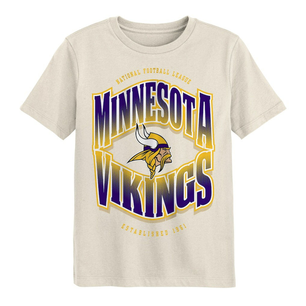 Outerstuff Youth Huddle T-Shirt - Minnesota Vikings