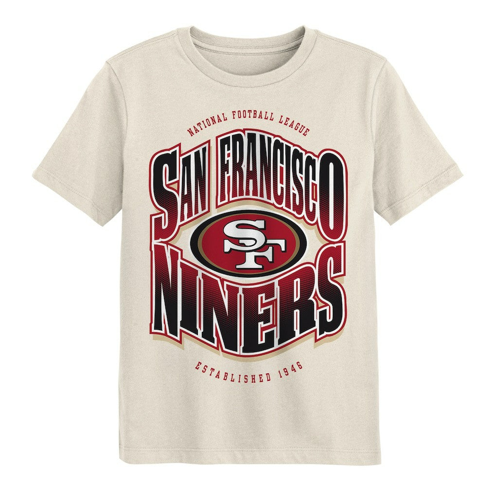 Outerstuff Youth Huddle T-Shirt - San Francisco 49ers