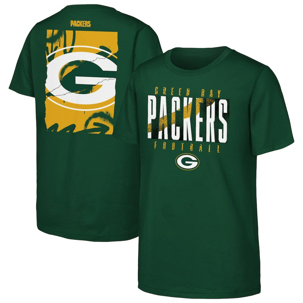 Outerstuff Youth Posterize T-Shirt - Green Bay Packers