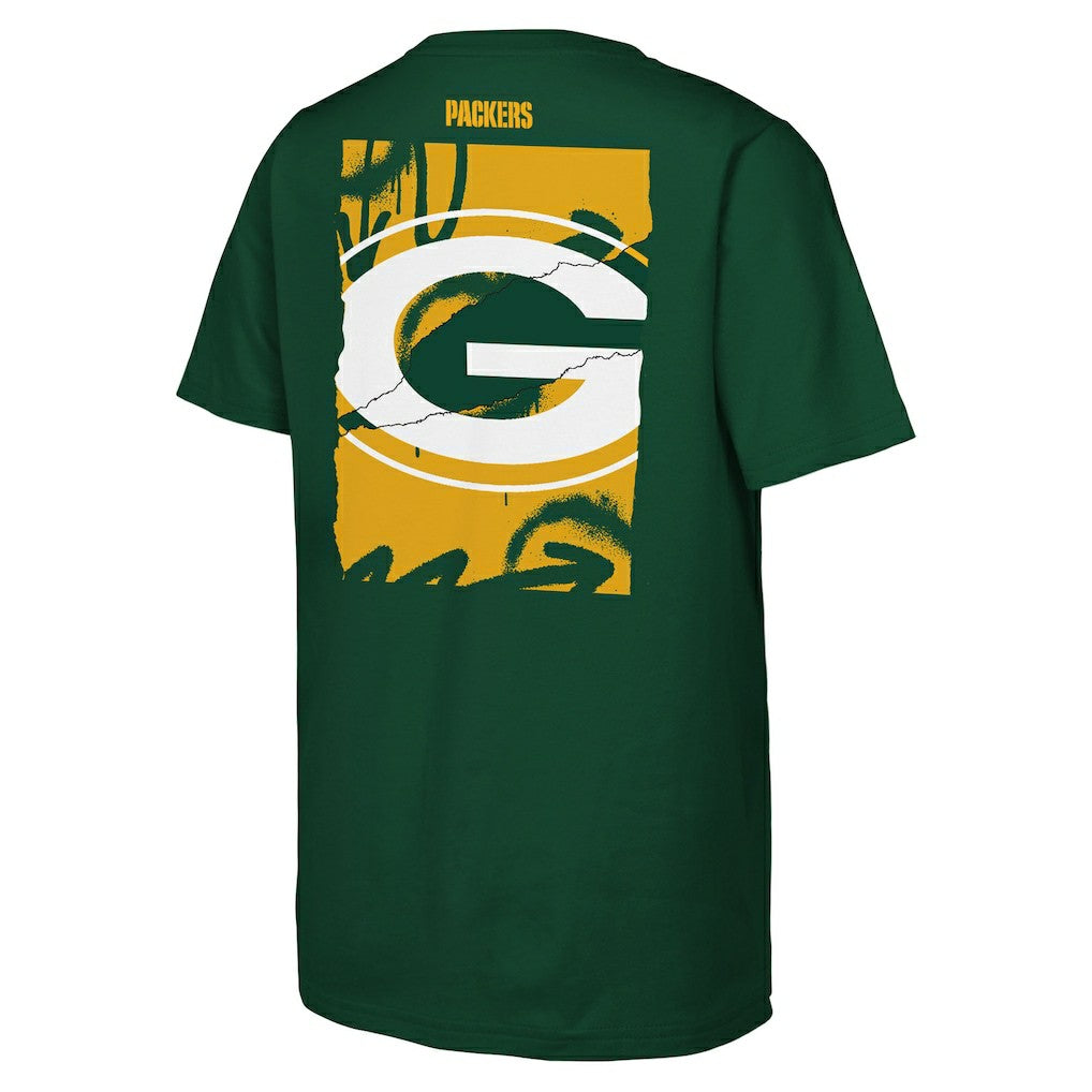 Outerstuff Youth Posterize T-Shirt - Green Bay Packers