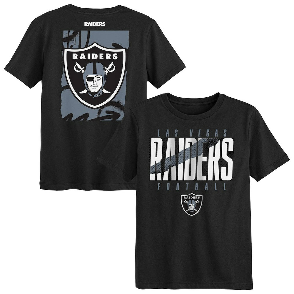 Outerstuff Preschool Posterize T-Shirt - Las Vegas Raiders