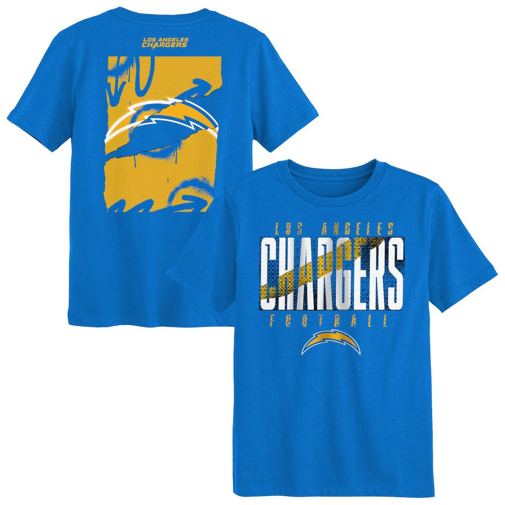 Outerstuff Preschool Posterize T-Shirt - Los Angeles Chargers