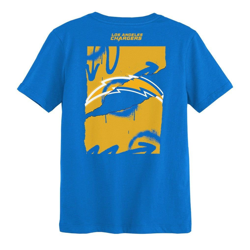 Outerstuff Preschool Posterize T-Shirt - Los Angeles Chargers