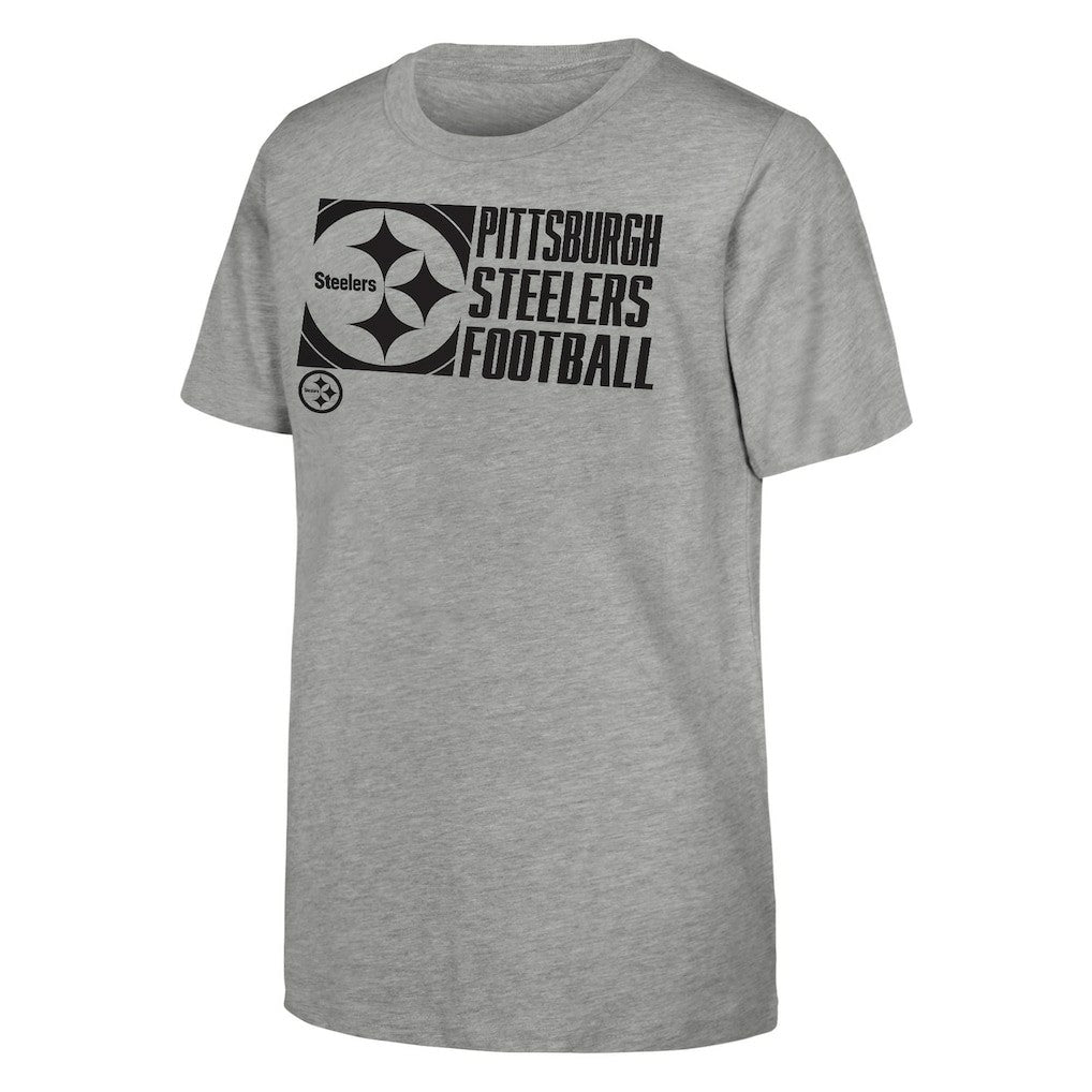 Outerstuff Youth Post Game T-Shirt - Pittsburgh Steelers