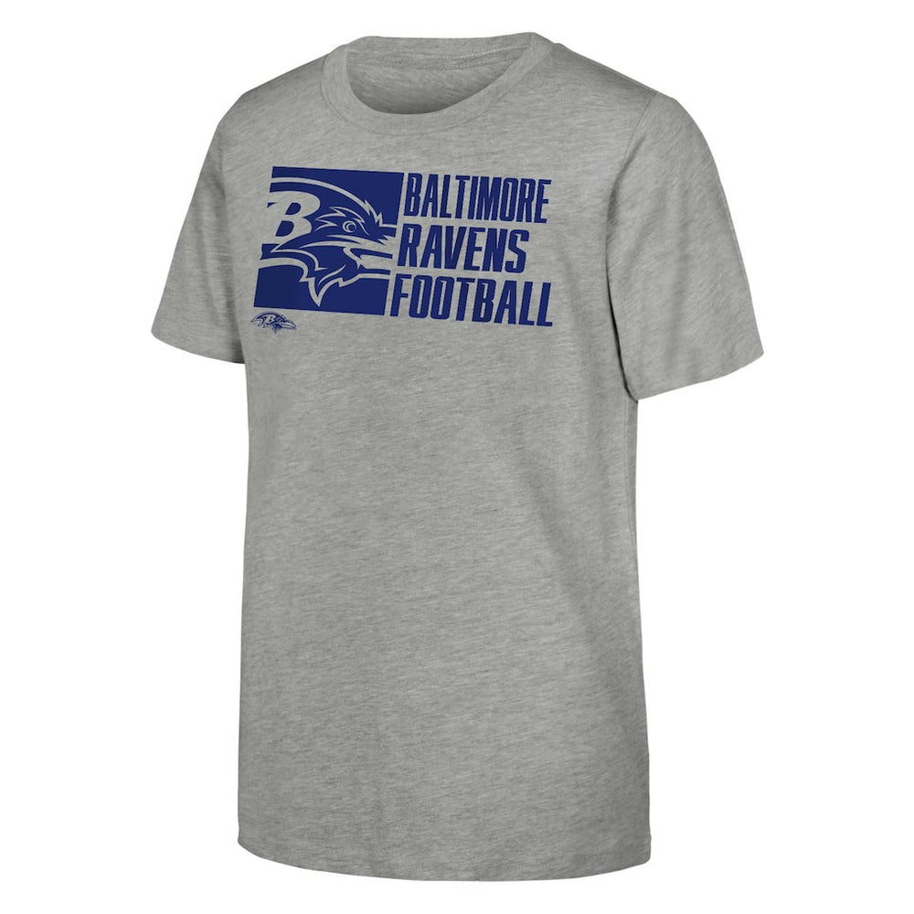 Outerstuff Youth Post Game T-Shirt - Baltimore Ravens