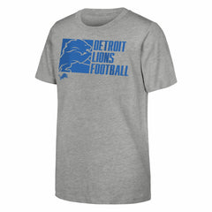 Outerstuff Youth Post Game T-Shirt - Detroit Lions
