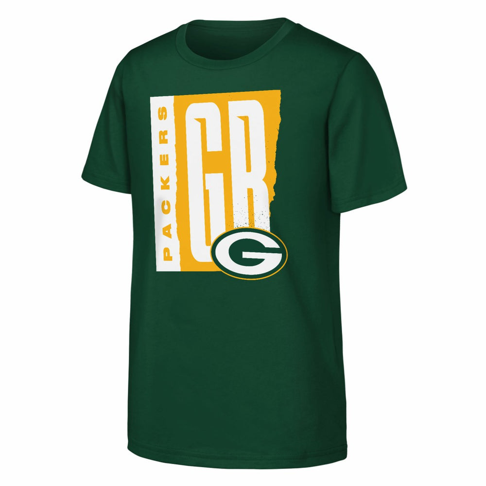 Outerstuff Youth Tear It Up T-Shirt - Green Bay Packers