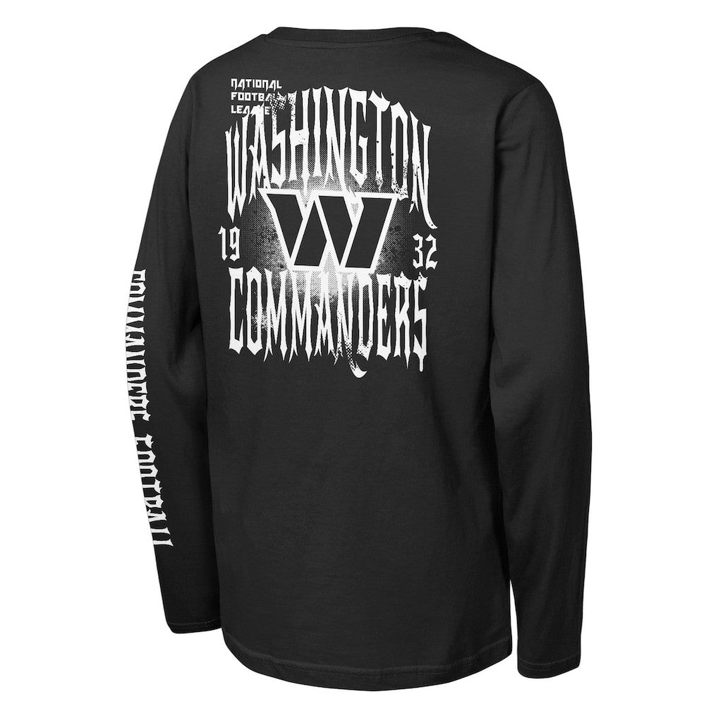 Outerstuff Youth Rumble Long Sleeve T-Shirt - Washington Commanders