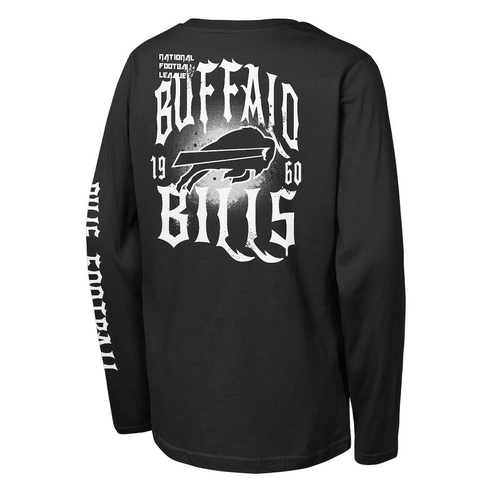 Outerstuff Youth Rumble Long Sleeve T-Shirt - Buffalo Bills