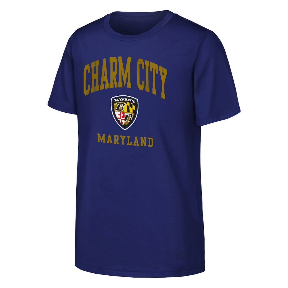Outerstuff Youth Team Spirit T-Shirt - Baltimore Ravens