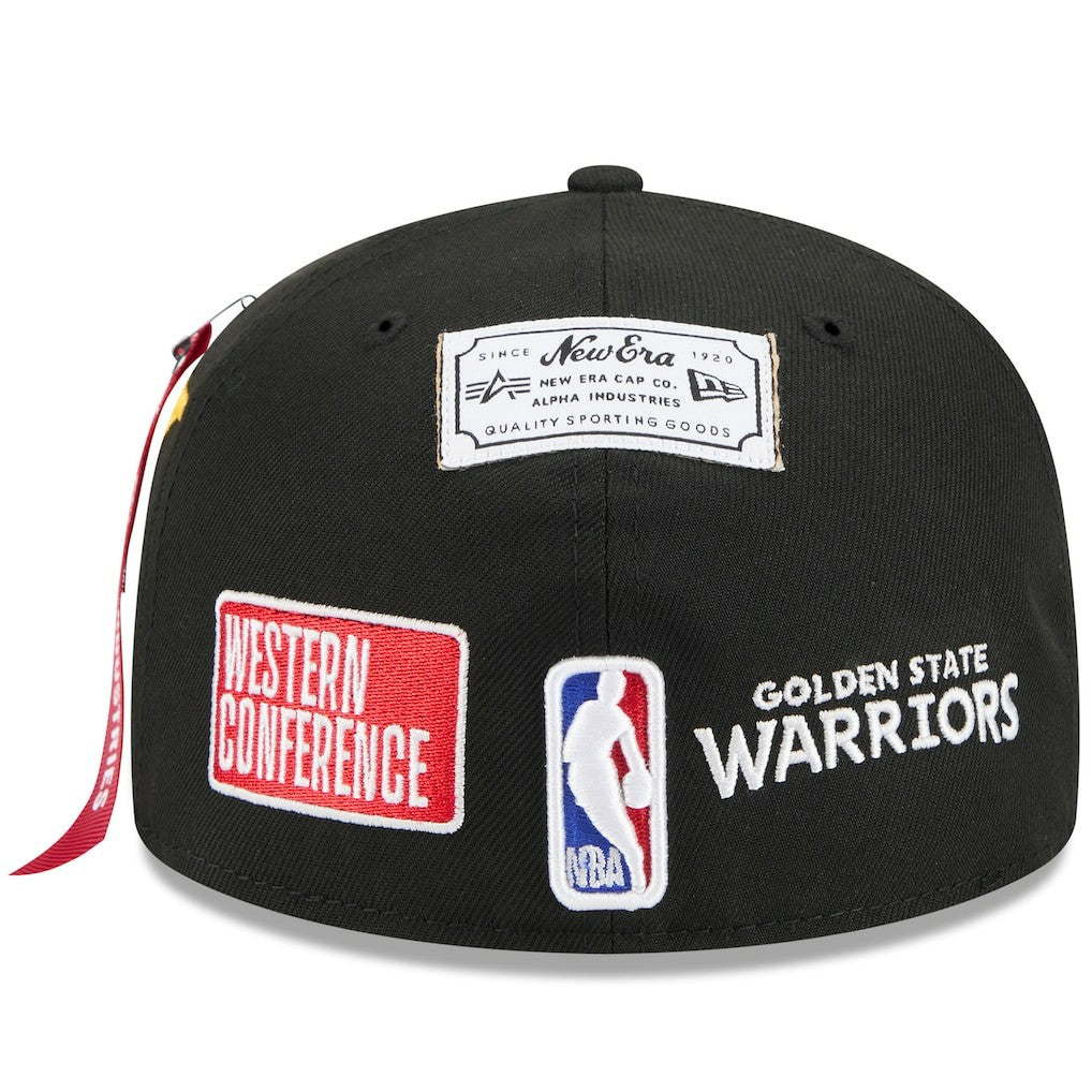 NBA Golden State Warriors x Alpha Industries 59FIFTY Fitted Hat sale