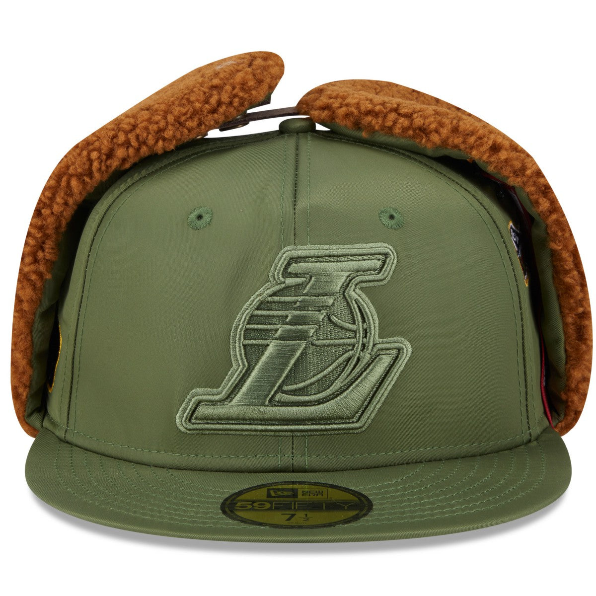 NBA Los Angeles Lakers x Alpha Industries Dog Ear 59FIFTY Fitted Hat
