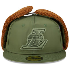 NBA Los Angeles Lakers x Alpha Industries Dog Ear 59FIFTY Fitted Hat