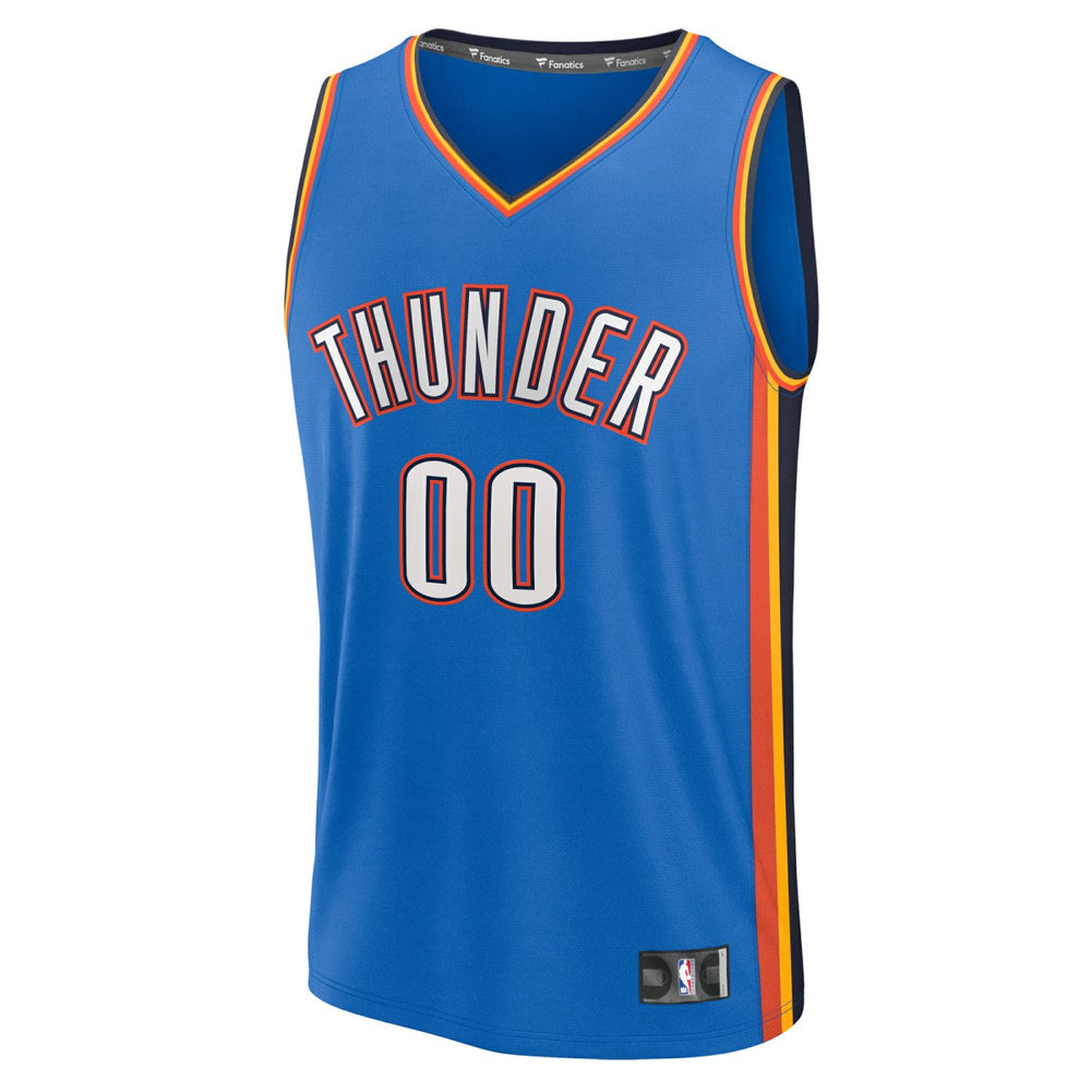 NBA Oklahoma City Thunder Fast Break Custom Jersey