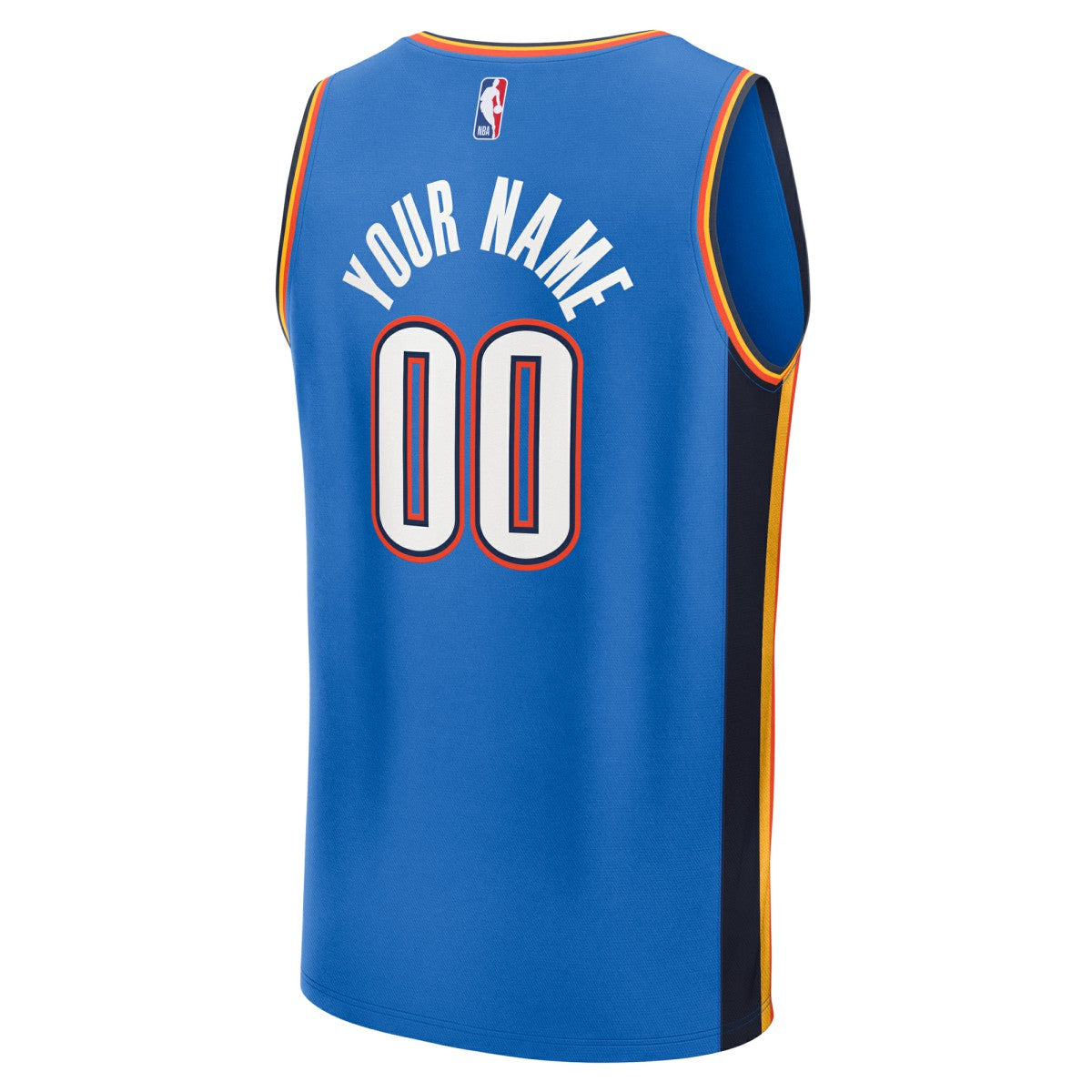 NBA Oklahoma City Thunder Fast Break Custom Jersey