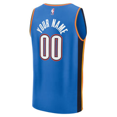 NBA Oklahoma City Thunder Fast Break Custom Jersey