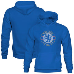Chelsea 1863FC Youth Color Badge Fleece Pullover Hoodie -  Blue