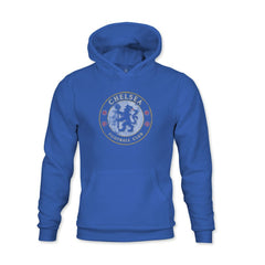 Chelsea 1863FC Youth Color Badge Fleece Pullover Hoodie -  Blue