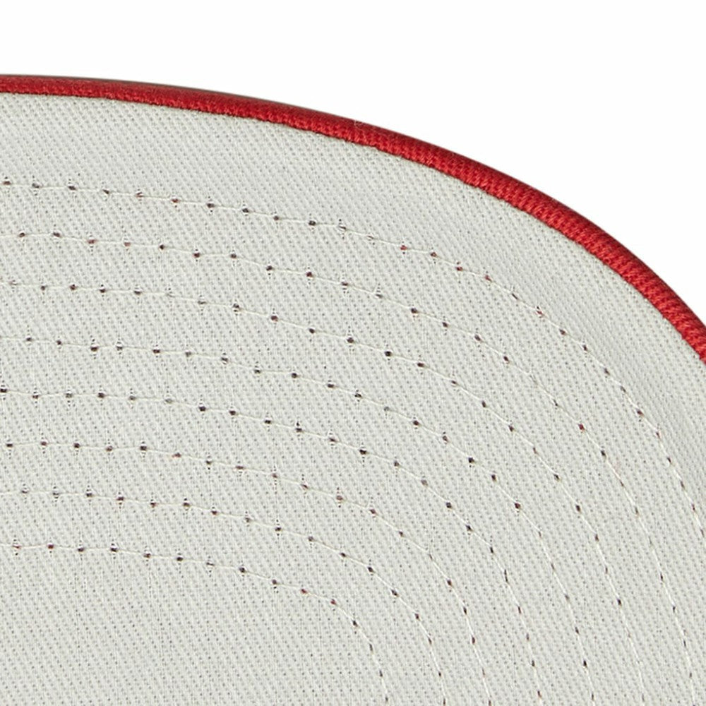 NHL White/Red Detroit Red Wings Mitchell & Ness Gridlock Trucker Adjustable Hat