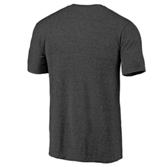 NHL Charcoal Boston Bruins Distressed Tri-Blend T-Shirt